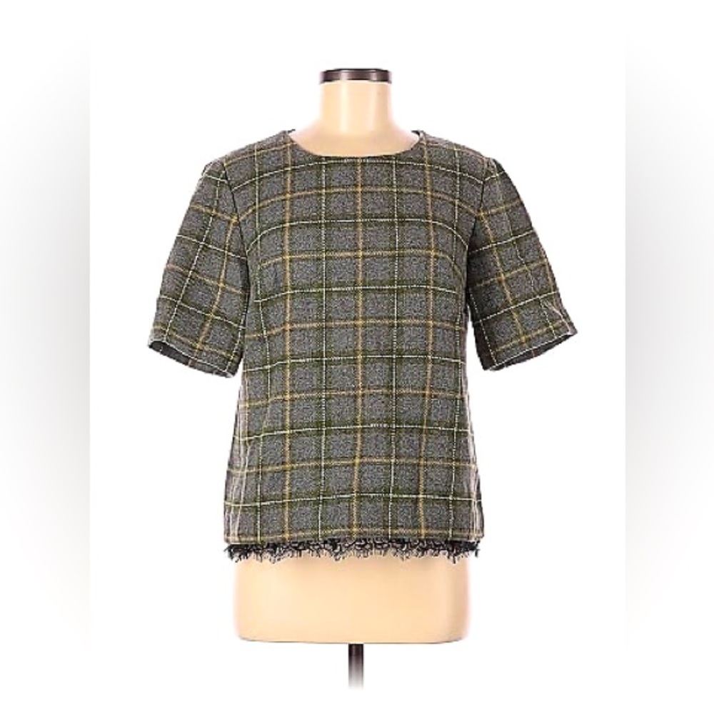Banana republic wool blouse size medium